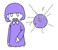 Cute Girl Animated sticker #13946022