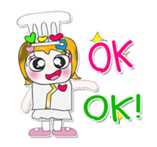 My name is Sayuri. Chef ^_^ sticker #13946062