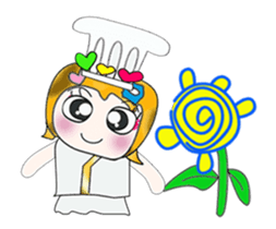 My name is Sayuri. Chef ^_^ sticker #13946066