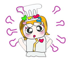 My name is Sayuri. Chef ^_^ sticker #13946068