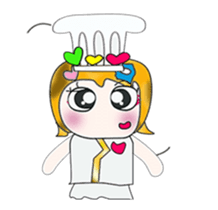 My name is Sayuri. Chef ^_^ sticker #13946074