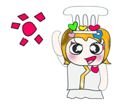 My name is Sayuri. Chef ^_^ sticker #13946078