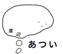 This is WATANABE Sticker sticker #13946408