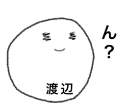 This is WATANABE Sticker sticker #13946428