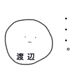 This is WATANABE Sticker sticker #13946437