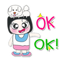 Ha Ha!! Mr Hayase. Love dog. ^_^ sticker #13946566