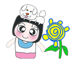 Ha Ha!! Mr Hayase. Love dog. ^_^ sticker #13946570