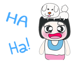 Ha Ha!! Mr Hayase. Love dog. ^_^ sticker #13946573