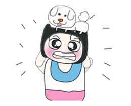 Ha Ha!! Mr Hayase. Love dog. ^_^ sticker #13946575