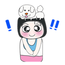 Ha Ha!! Mr Hayase. Love dog. ^_^ sticker #13946576