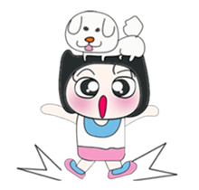 Ha Ha!! Mr Hayase. Love dog. ^_^ sticker #13946579