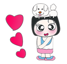 Ha Ha!! Mr Hayase. Love dog. ^_^ sticker #13946580