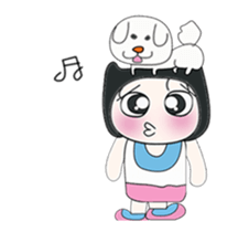 Ha Ha!! Mr Hayase. Love dog. ^_^ sticker #13946581