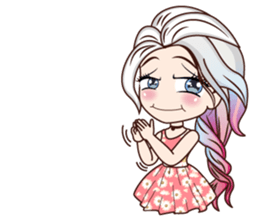 Lana be happy sticker #13946632