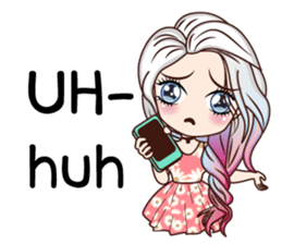 Lana be happy sticker #13946635