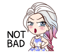 Lana be happy sticker #13946639