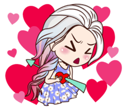 Lana be happy sticker #13946641