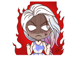 Lana be happy sticker #13946642