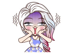 Lana be happy sticker #13946643