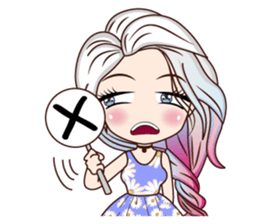 Lana be happy sticker #13946644