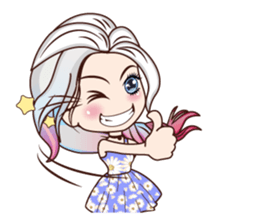 Lana be happy sticker #13946645