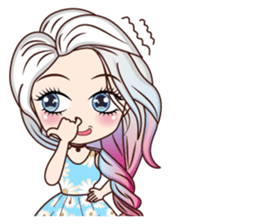 Lana be happy sticker #13946646