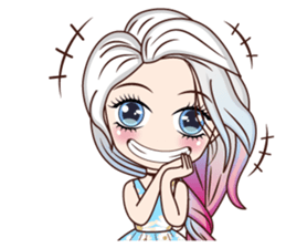 Lana be happy sticker #13946652