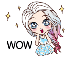 Lana be happy sticker #13946653