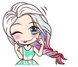 Lana be happy sticker #13946658