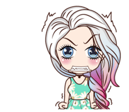 Lana be happy sticker #13946660