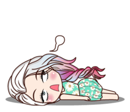 Lana be happy sticker #13946661