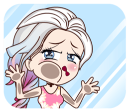 Lana be happy sticker #13946662