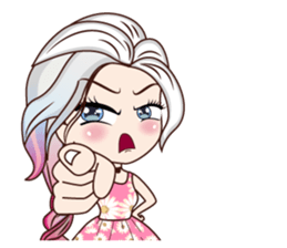 Lana be happy sticker #13946664