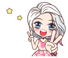 Lana be happy sticker #13946665