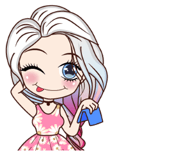 Lana be happy sticker #13946669