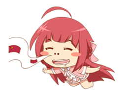 Orange girls 4 sticker #13946790