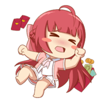 Orange girls 4 sticker #13946795