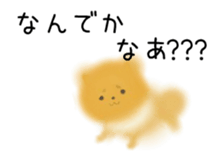 Cute Pomeranian sticker #13946873