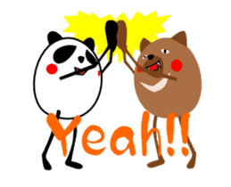 Animated Panda sticker #13946900