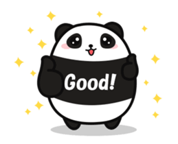 Plump Panda Animated! sticker #13947326