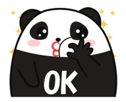Plump Panda Animated! sticker #13947329