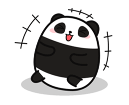 Plump Panda Animated! sticker #13947330