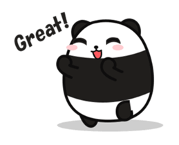 Plump Panda Animated! sticker #13947344