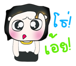 Hello! My name is Dororo.^__^ sticker #13947356