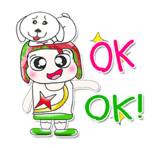 Mr. Koten and dog. ^^ sticker #13947798