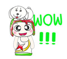 Mr. Koten and dog. ^^ sticker #13947799