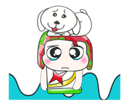 Mr. Koten and dog. ^^ sticker #13947800