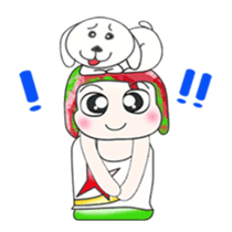 Mr. Koten and dog. ^^ sticker #13947808