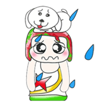 Mr. Koten and dog. ^^ sticker #13947809