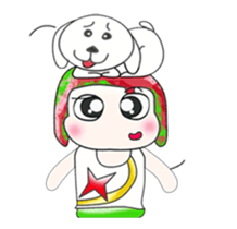 Mr. Koten and dog. ^^ sticker #13947810